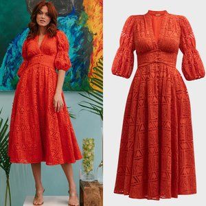 Cult gaia Willow lace puff sleeve dress FINAL PRICE OFFERS WILL BE DECLINED
